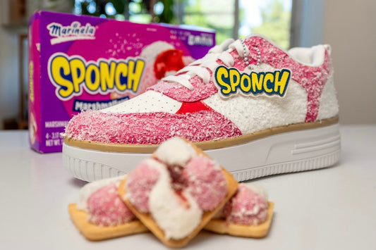 Custom Sneakers for Marinela’s Playful Snack Marketing Campaign