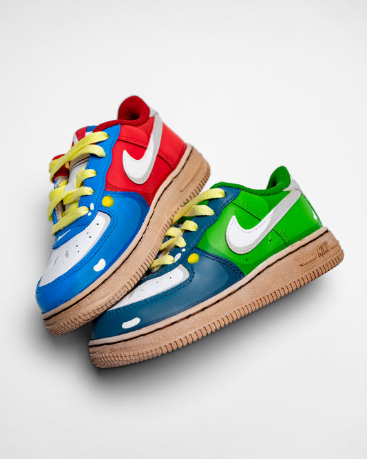 Video Game Inspired Cartoon Custom AF1 Low